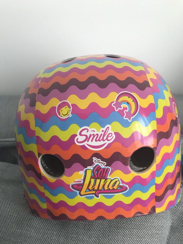 Lote Patines 34-35 y Casco con caja