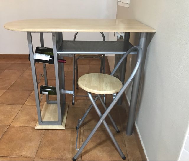 Mesa/barra cocina de segunda mano por 75 € en Elda en WALLAPOP Mesa/barra cocina de segunda mano por 75 € en Elda en WALLAPOP