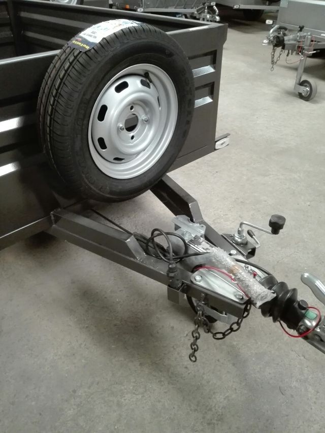 remolque eje con freno de 750 kilos