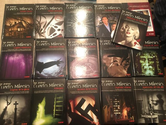 Libros con Dvd de cuarto milenio de segunda mano en Madrid en WALLAPOP Libros con Dvd de cuarto milenio de segunda mano en Madrid en WALLAPOP