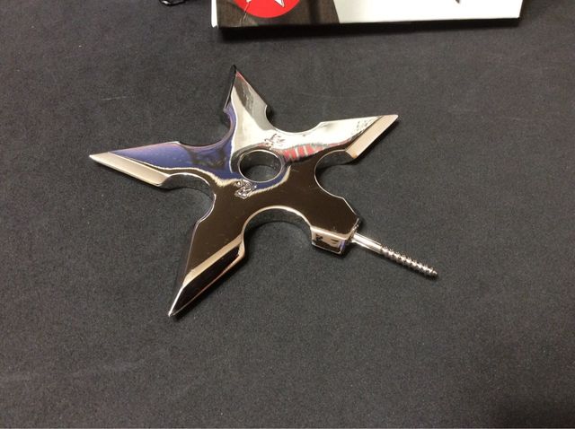 Perchero estrella ninja 