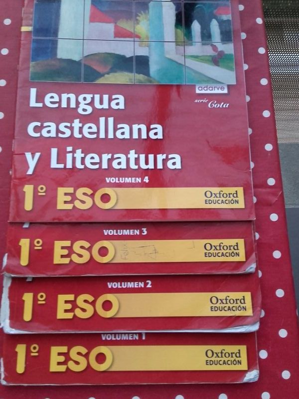 Libro Lengua castellana/literatura de 1 ESO