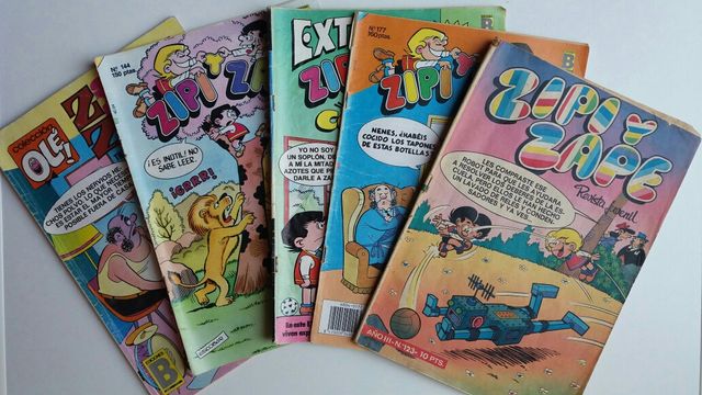 3 Còmics Zipi i Zape. Anys 80.