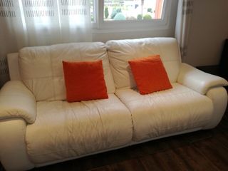 sofa blanco wallapop sof 225 de piel blanco de segunda mano en wallapop sofa blanco wallapop sof 225 de piel blanco de segunda mano en wallapop