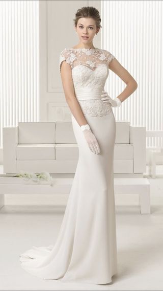 vestido de novia cortos de segunda mano en albacete en wallapop