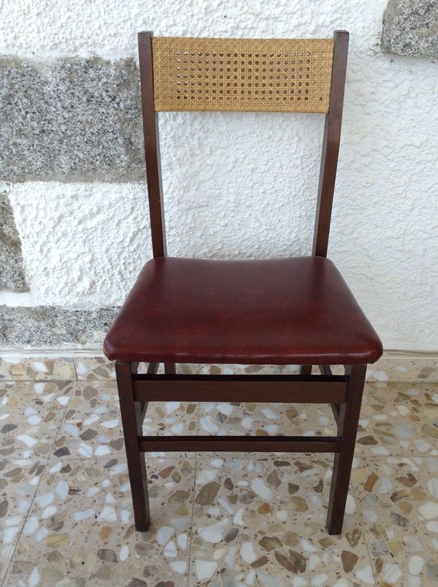 Juego seis sillas comedor vintage de segunda mano por 48 € en Getafe ... Juego seis sillas comedor vintage de segunda mano por 48 € en Getafe ...