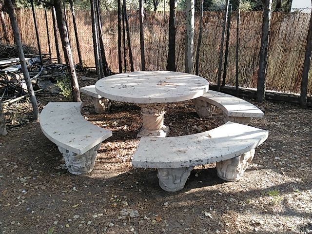 mesa piedra jardin mesa y bancos de piedra de jardin de segunda mano por 150 mesa piedra jardin mesa y bancos de piedra de jardin de segunda mano por 150