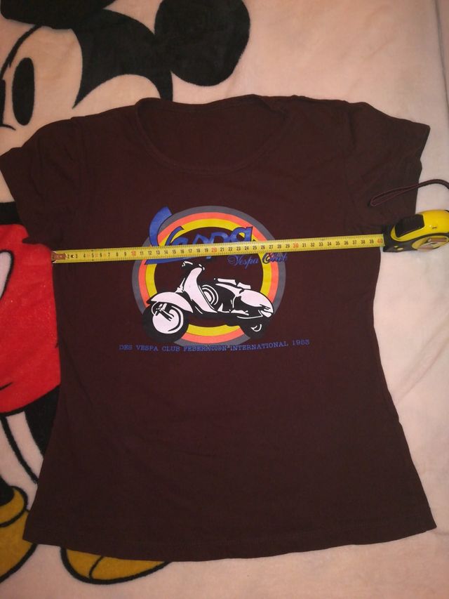 camiseta vespa chica