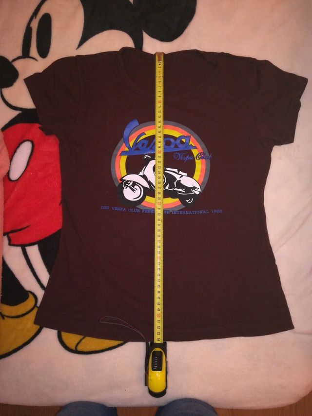 camiseta vespa chica