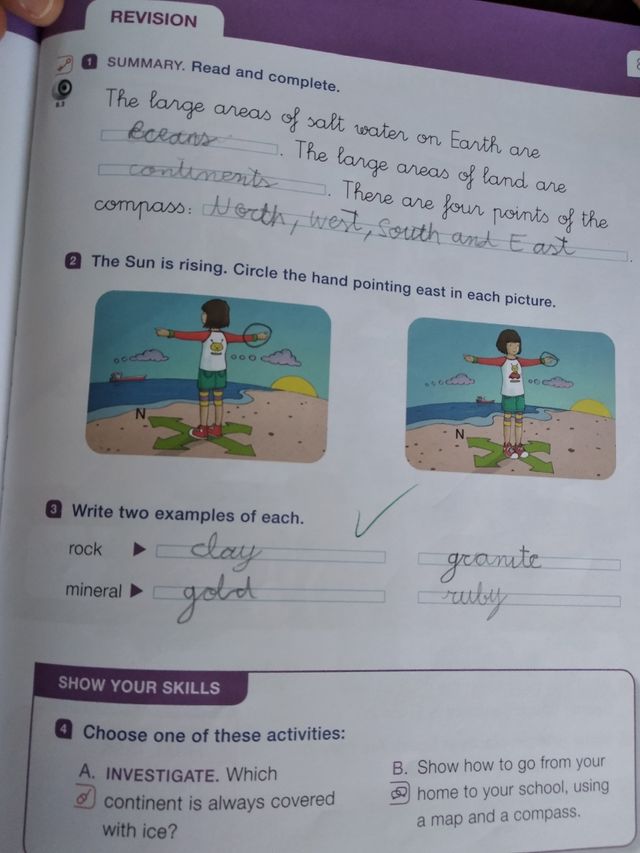 Libro escolar Social Science 2 Primaria Santillana