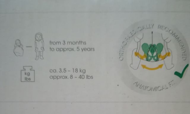 Mochila portabebé Cybex 2.Go