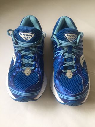saucony jazz 18 hombre plata