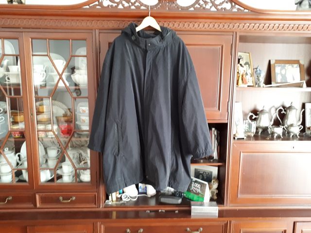 Gabardina de antelina