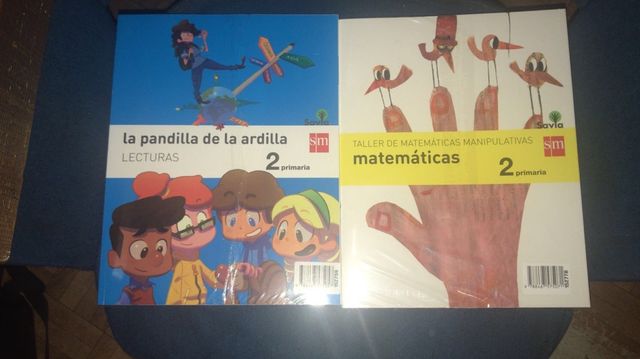 Libros 2º primaria Editorial SM . Nuevos