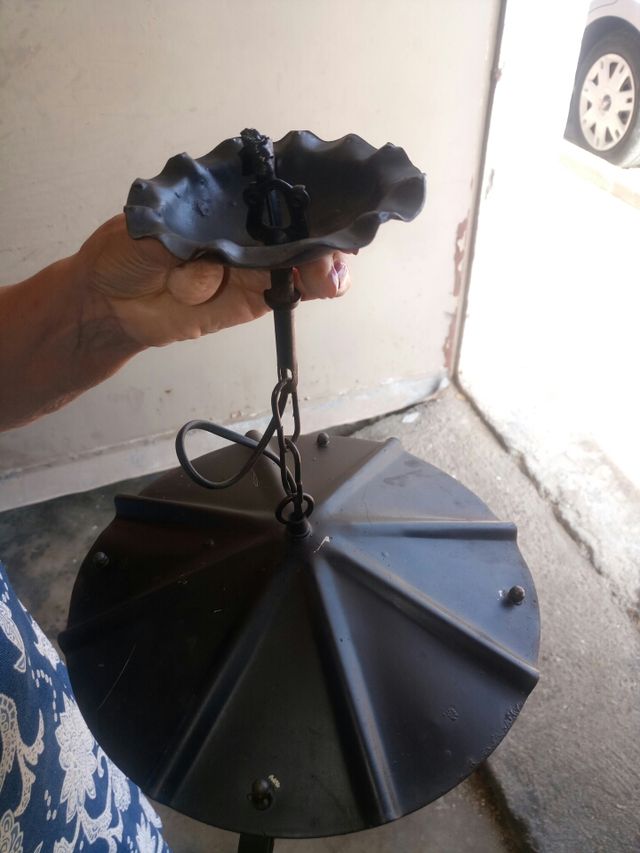 Lampara techo jardin