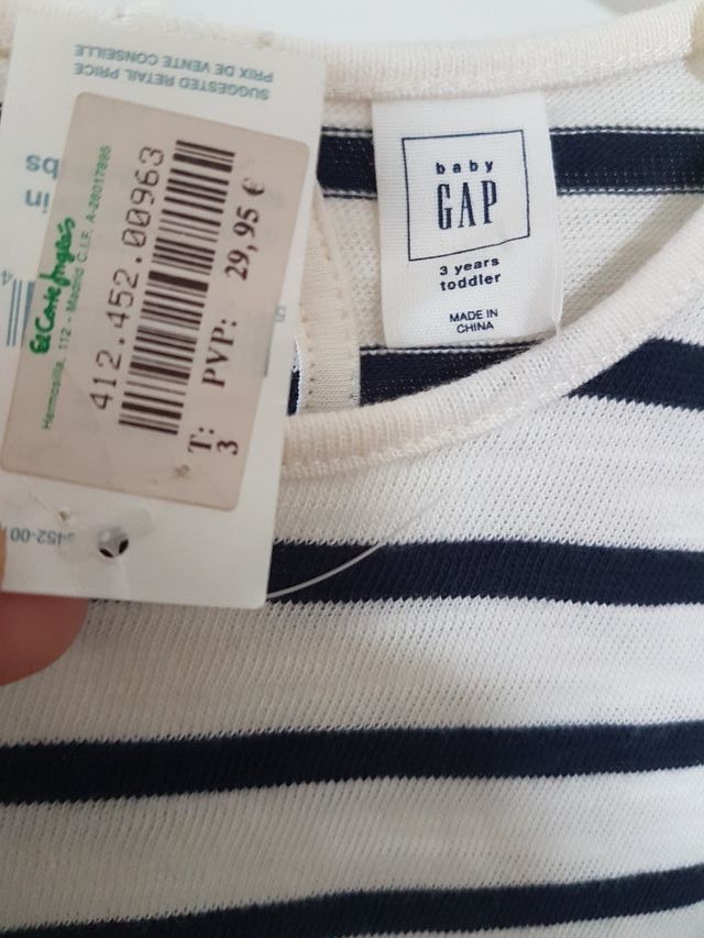 T.3 GAP vestido NUEVO!