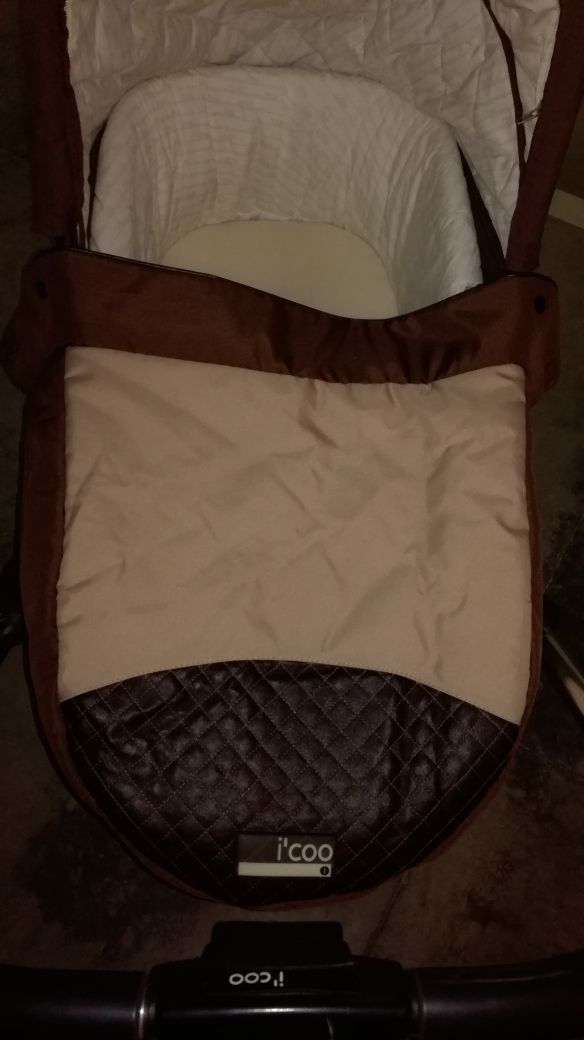 Carro bebe icoo 3 piezas