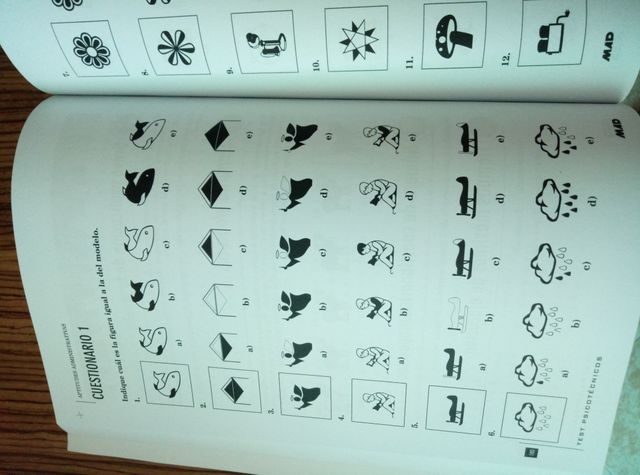 Libro de psicotécnicos