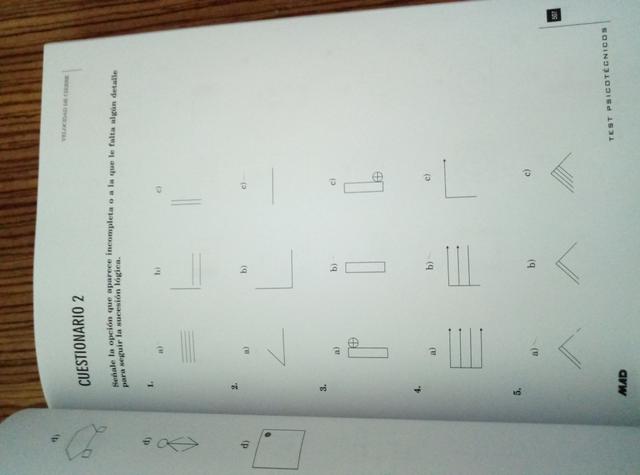 Libro de psicotécnicos