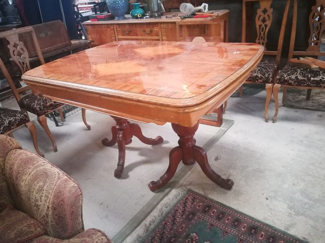 Mesa comedor vintage-retro de segunda mano por 55 € en Madrid en ... Mesa comedor vintage-retro de segunda mano por 55 € en Madrid en ...