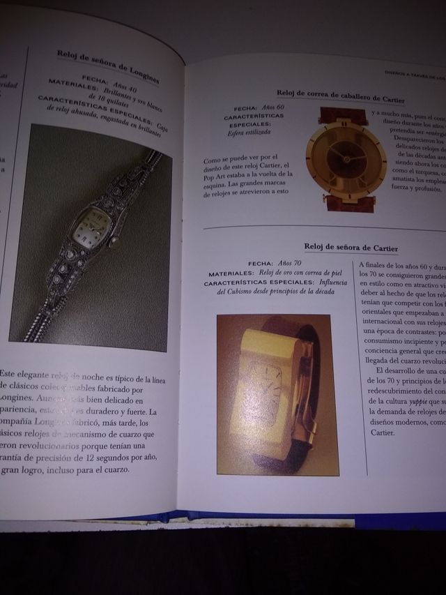 RELOJES DE PULSERA..(LIBRO)