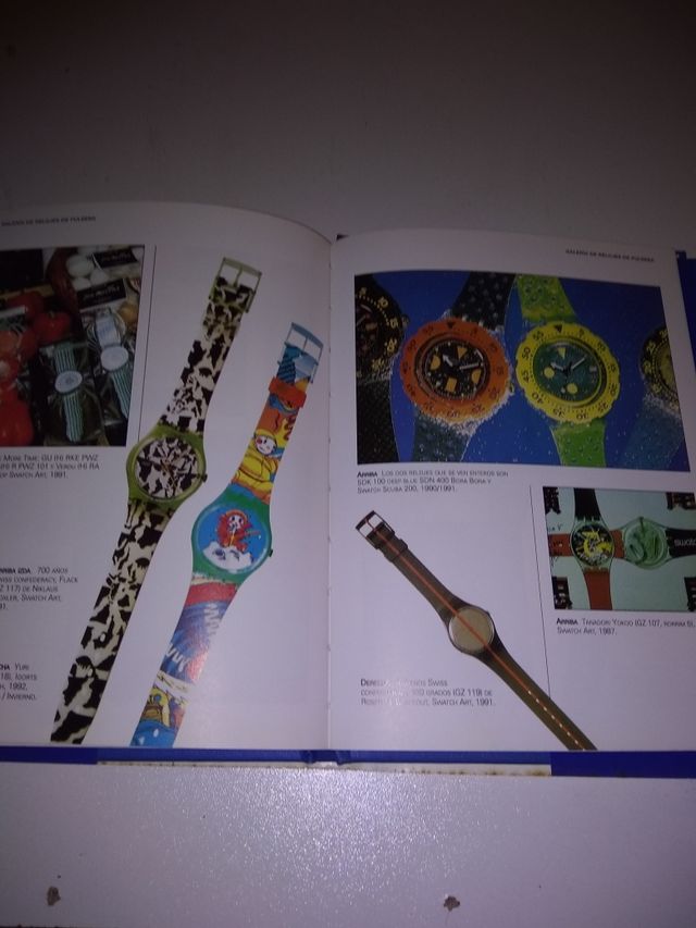 RELOJES DE PULSERA..(LIBRO)