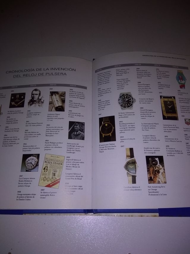 RELOJES DE PULSERA..(LIBRO)