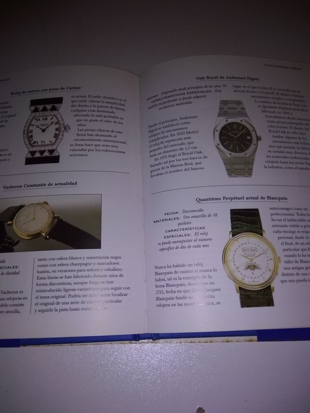 RELOJES DE PULSERA..(LIBRO)