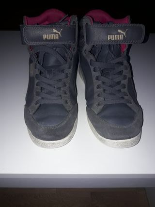 zapatillas puma en bota