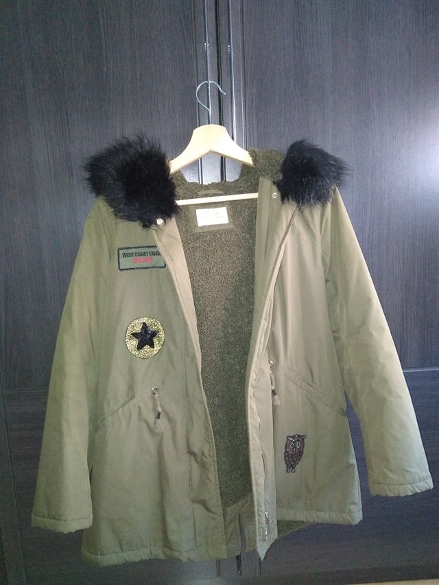 Parka Chaquetón de invierno Zara