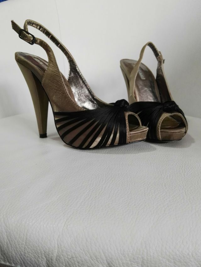 Vendo tacones marca la strada talla 35