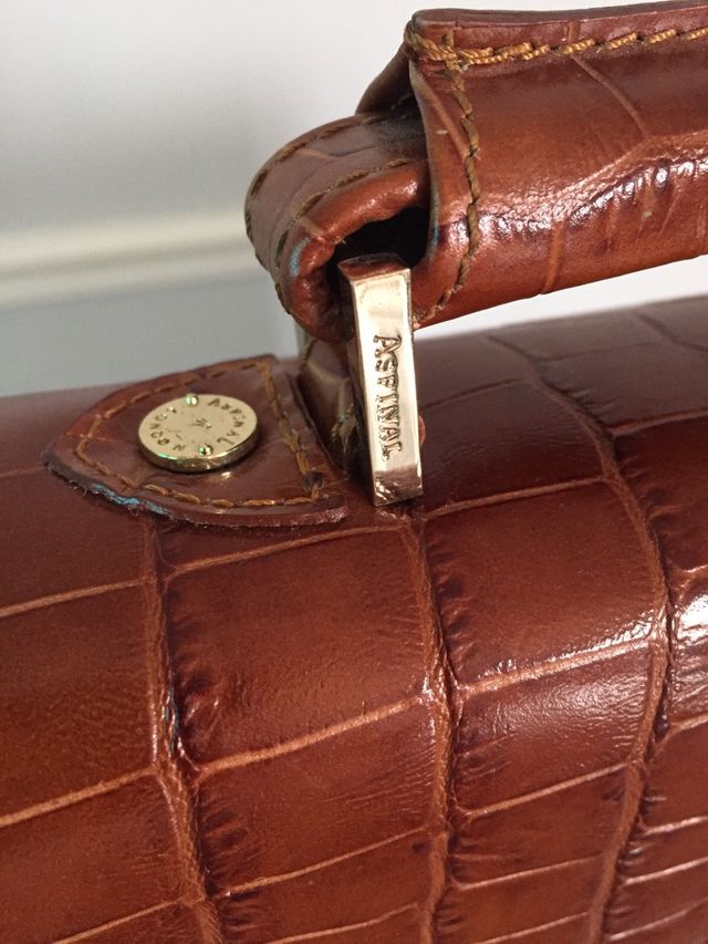 Maletin piel Aspinal london