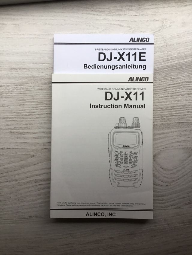 Manuales DJ-X11
