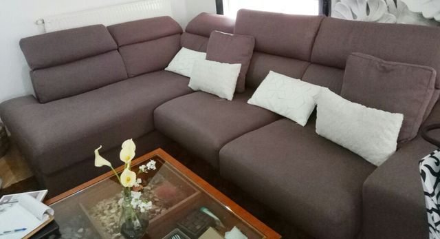 Sofa chaiselonge asientos extensibles y reclinable