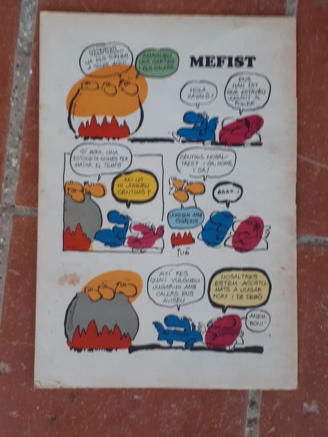 Revistes  el patufet en català anys 70