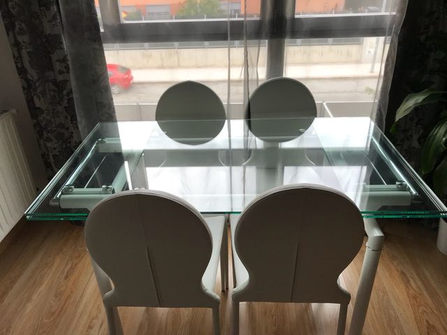 Mesa comedor+4 sillas. de segunda mano por 400 € en Fuenlabrada en ... Mesa comedor+4 sillas. de segunda mano por 400 € en Fuenlabrada en ...