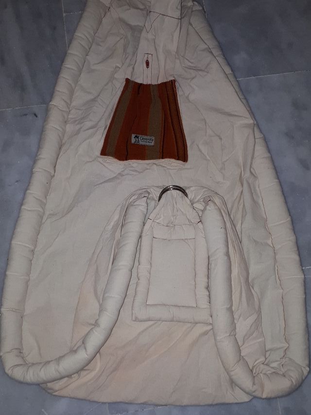 Saco o bandolera portabebés tradicional