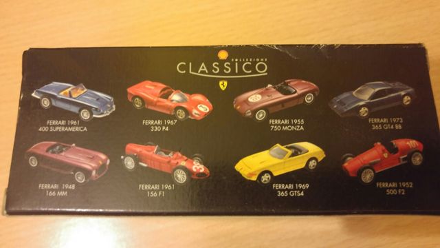 Colección 8 Ferraris Shell 1:38