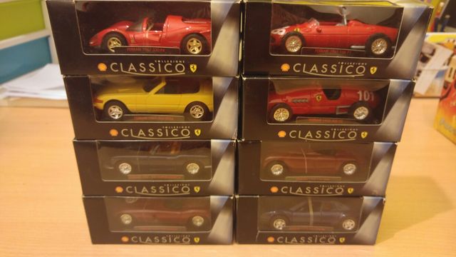 Colección 8 Ferraris Shell 1:38