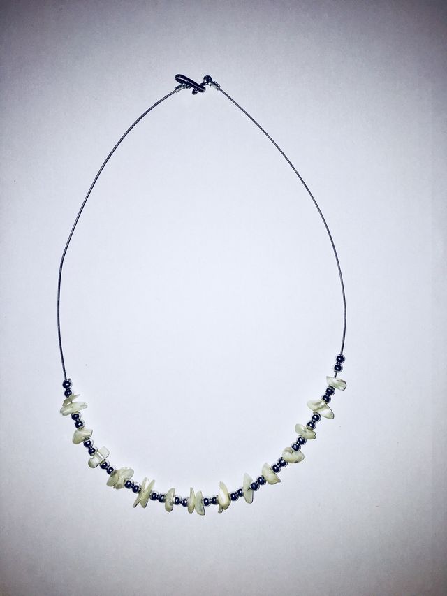 Collar piedras nácar