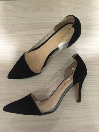 zapatos de tacón aguja de segunda mano en getafe en wallapop