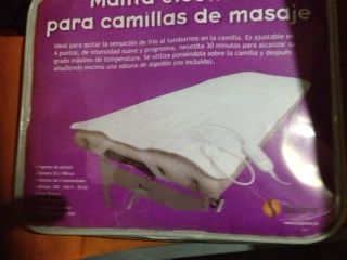 Manta eléctrica para camilla, sillón o similar