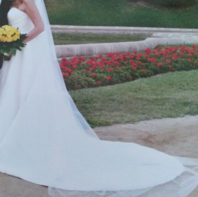 Vestido novia Pronovias.