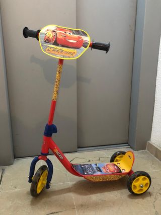 patinete rayo mcqueen