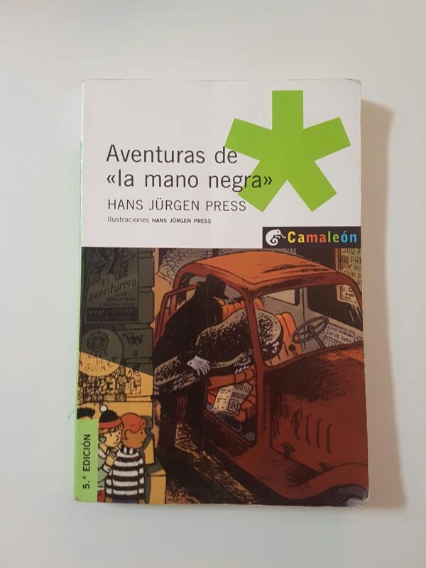 aventuras de la mano negra libro lectura