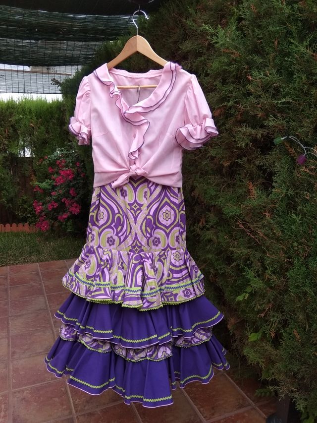 Traje de flamenca
