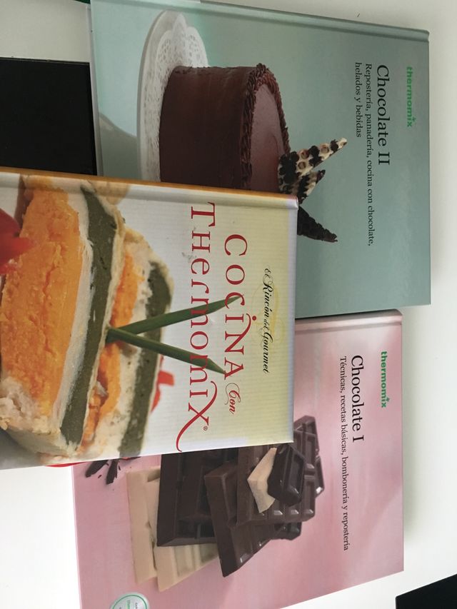 2 Libros chocolate thermomix tm31 + regalo