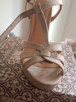 Plateadas Mano Granada Sandalias Wallapop De Segunda En Tacón lcF1JK