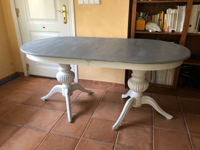 Mesa comedor antigua clásica vieja restaurada de segunda mano por 60 ... Mesa comedor antigua clásica vieja restaurada de segunda mano por 60 ...