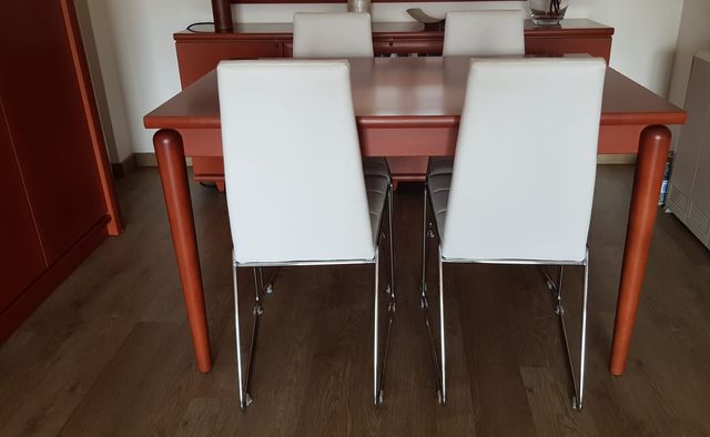 4 sillas comedor, blancas de segunda mano por 85 € en Martorell en ... 4 sillas comedor, blancas de segunda mano por 85 € en Martorell en ...